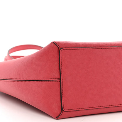 Burberry Haymarket Check Medium Reversible Tote Red 9 of 19