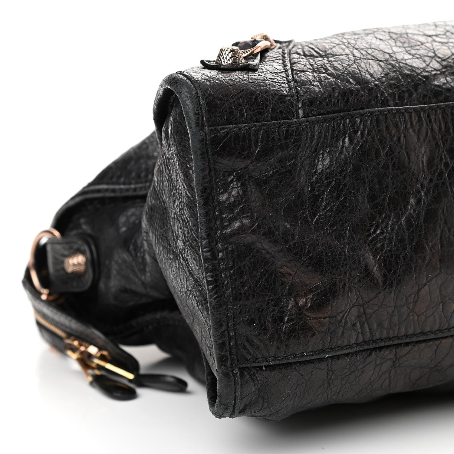 Balenciaga Agneau Giant 12 Rose Gold Hardware City Black 8 of 14