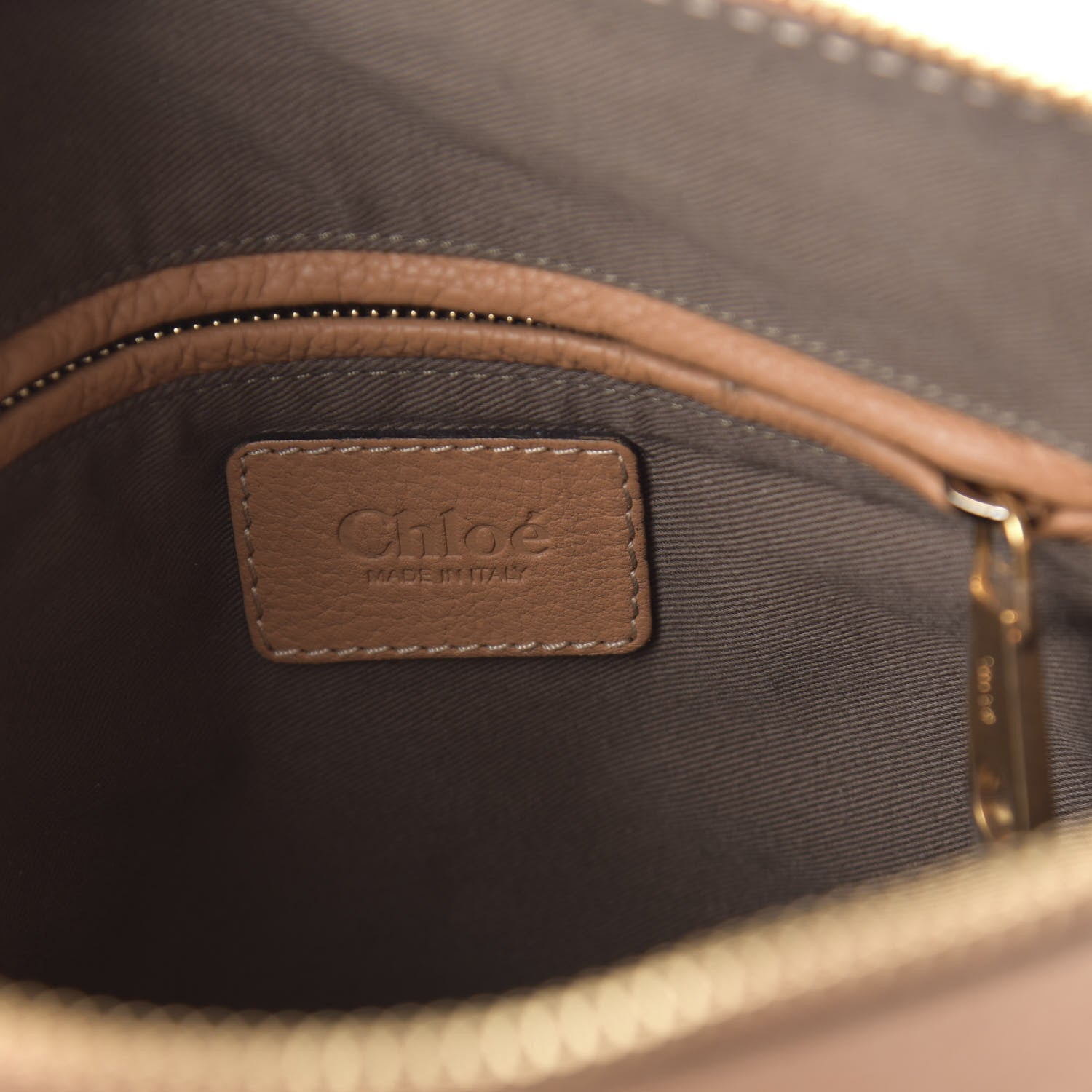 Chloe Calfskin Medium Marcie Satchel Nut 8 of 10