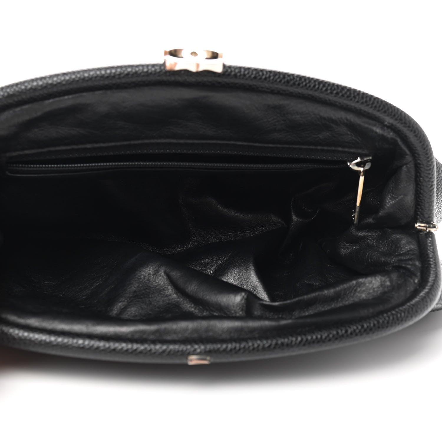 Chanel Caviar Quilted Timeless Clutch Black 5 of 7
