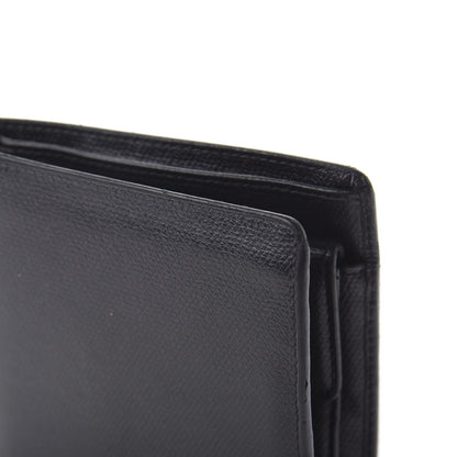 Chanel Grained Calfskin CC Button Bi-Fold Wallet Black 13 of 13