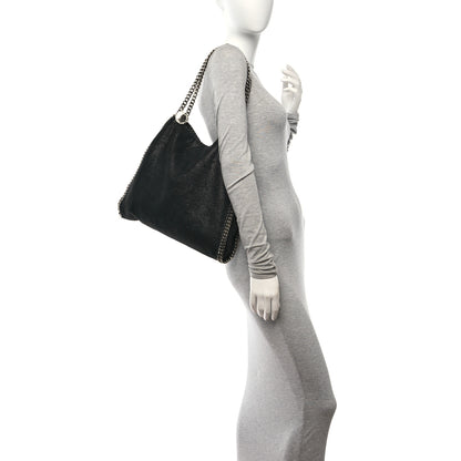 Stella McCartney Shaggy Deer Small Falabella Tote Black 2 of 9