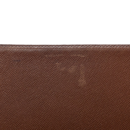 Louis Vuitton Monogram Simple Checkbook Holder Wallet 10 of 10