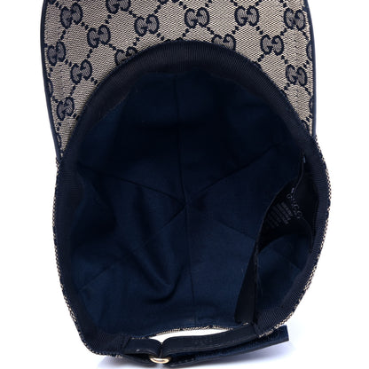Gucci Monogram Web Baseball Hat S Beige Blue 4 of 6