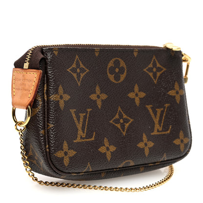 Louis Vuitton Monogram Mini Pochette Accessories 3 of 9