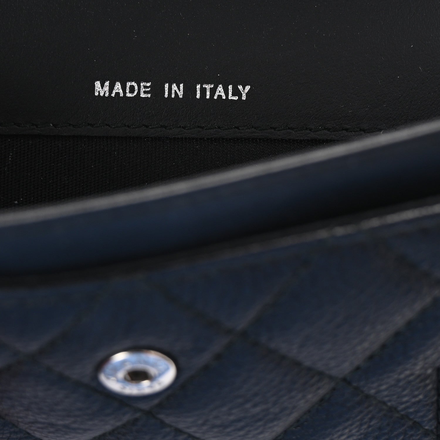 Chanel Caviar Quilted Boy Flap Card Holder Black 7 of 8