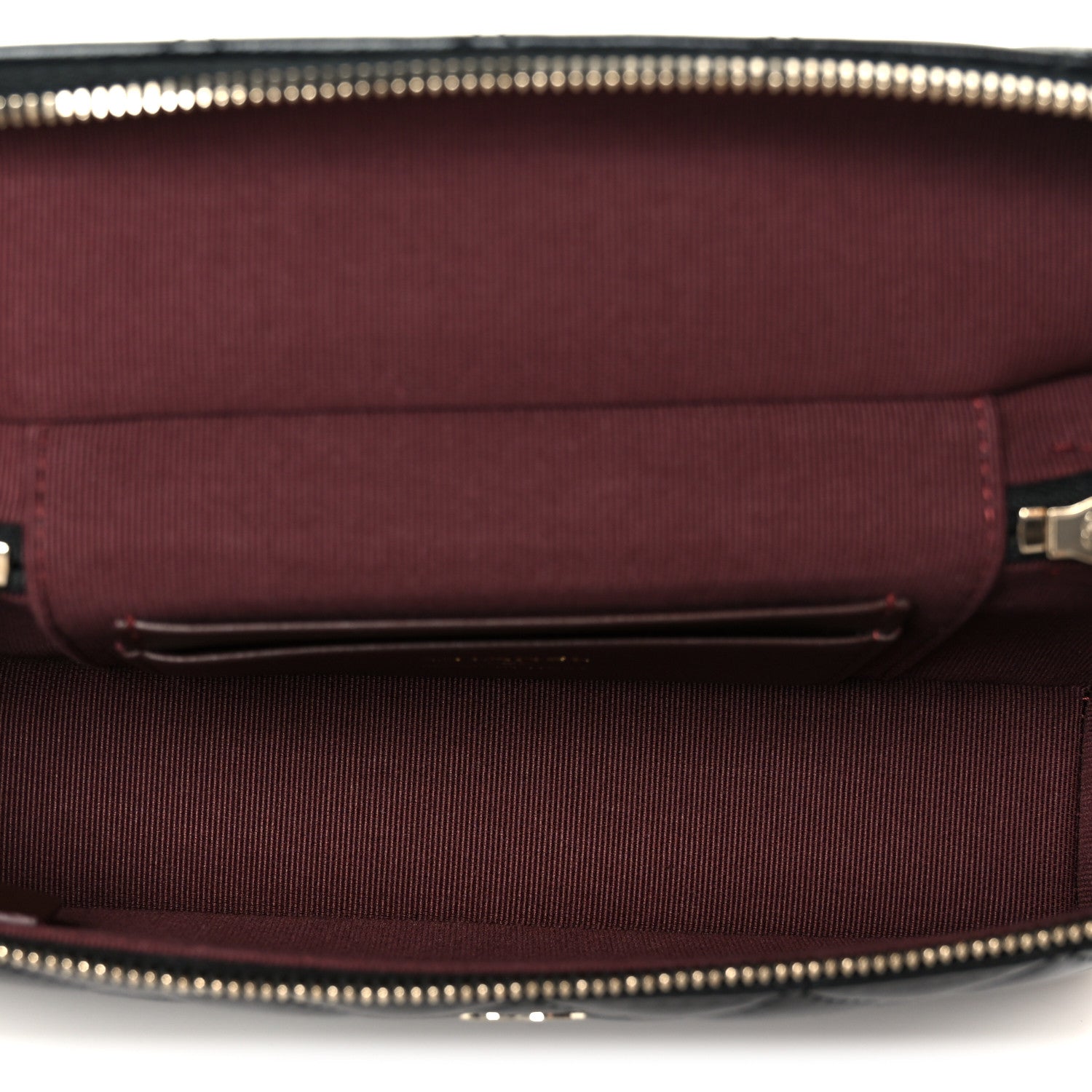 Chanel Lambskin Quilted Top Handle Slim Vanity With Chain Black 5 of 11