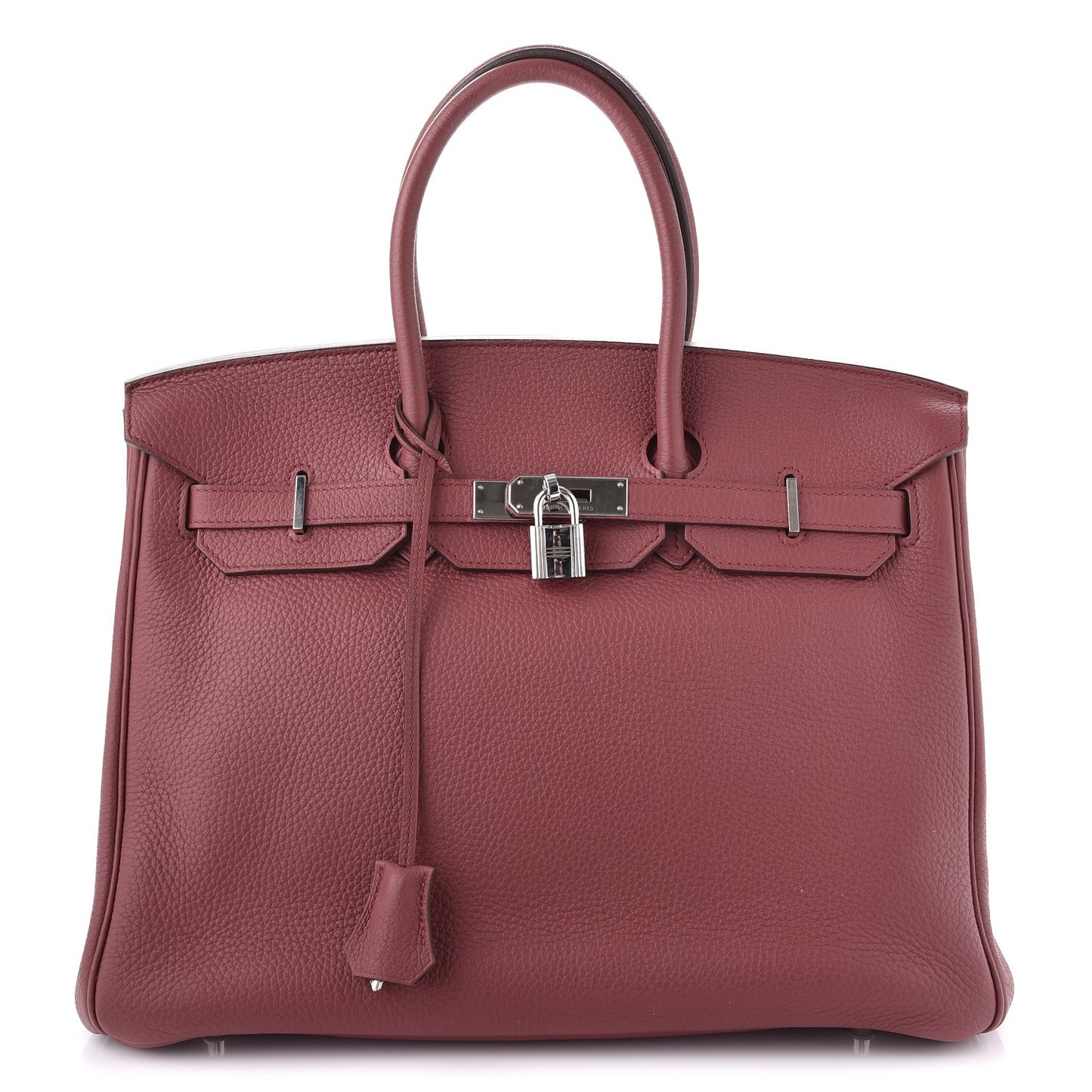 Taurillon Clemence Birkin 35 Bois de Rose
