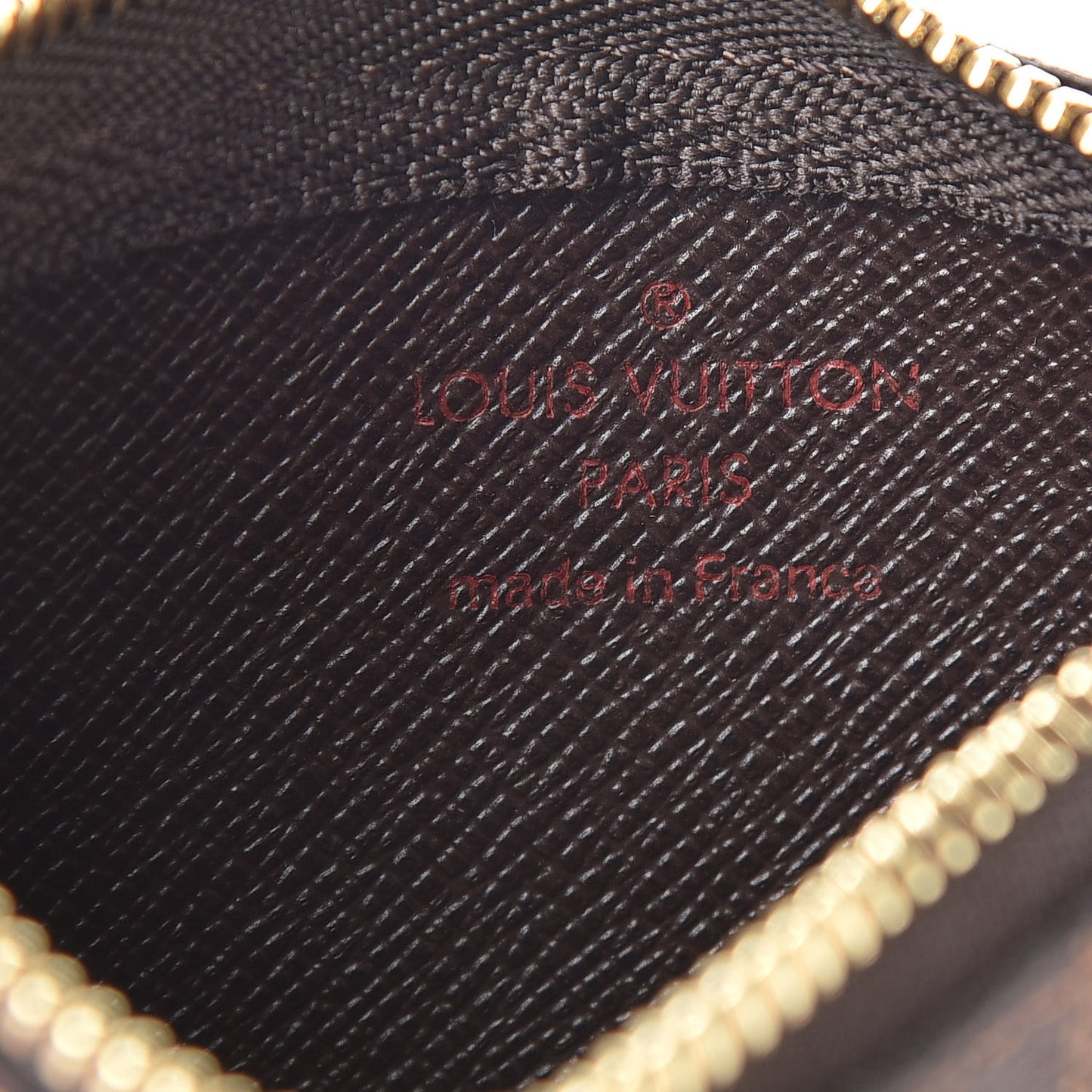 Damier Ebene Key Pouch