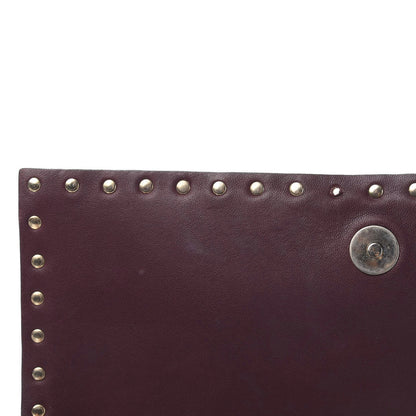 Valentino Garavani Nappa Canvas Camouflage Rockstud Wristlet Clutch Multicolor 8 of 14