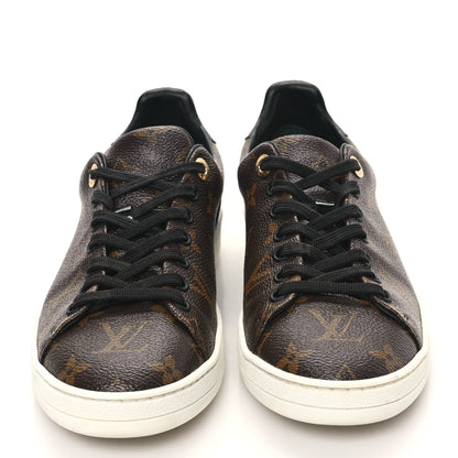 Louis Vuitton Patent Monogram Frontrow Sneakers 38 2 of 8