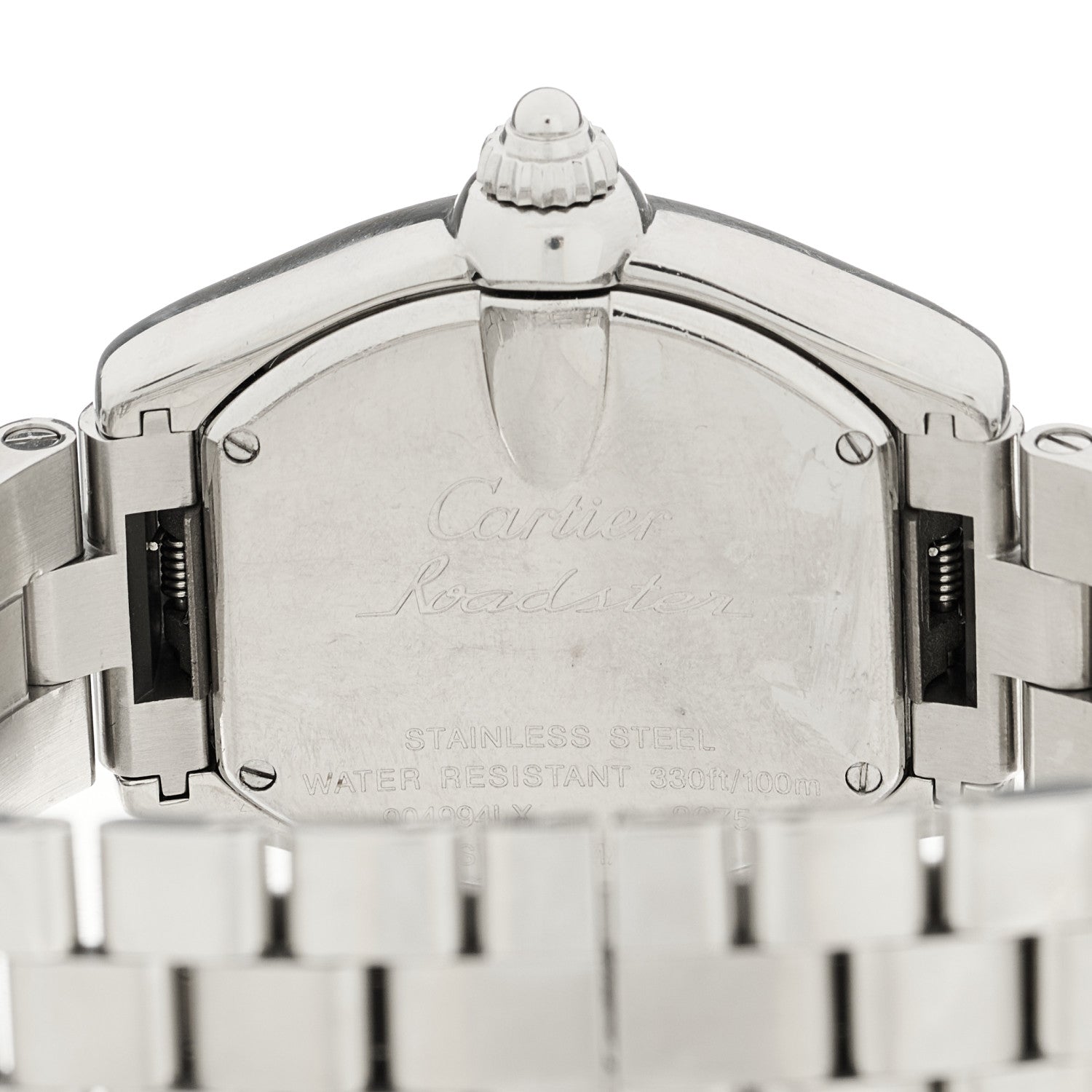 Cartier Stainless Steel 31mm Roadster Quartz Watch Pink 4 of 4