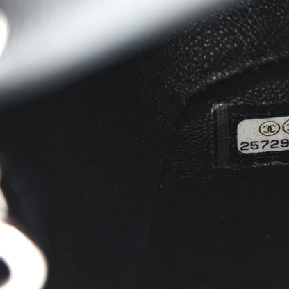 Chanel Sequin Medium Single Flap Silver 7 of 9