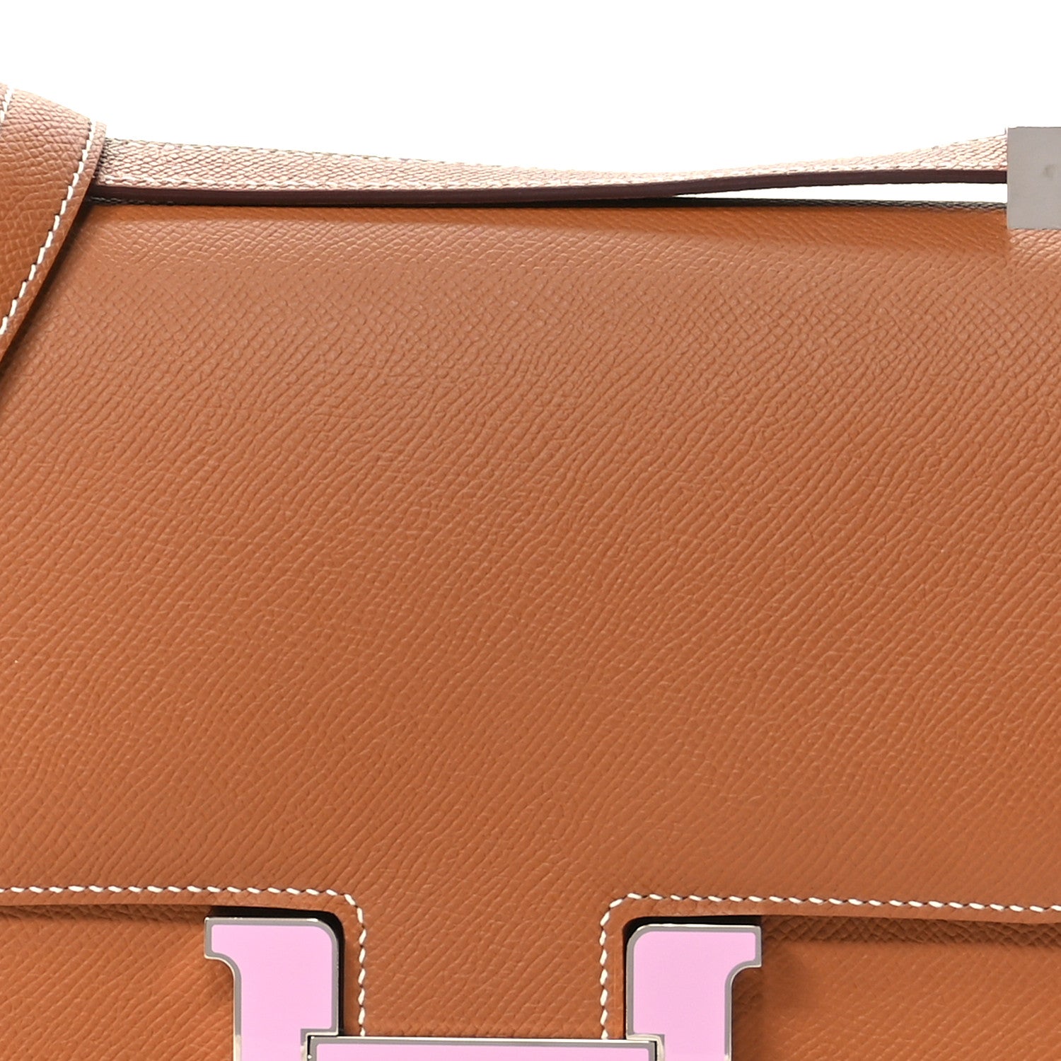 Hermes Epsom Enamel Constance 24 Gold Mauve Sylvestre 9 of 12