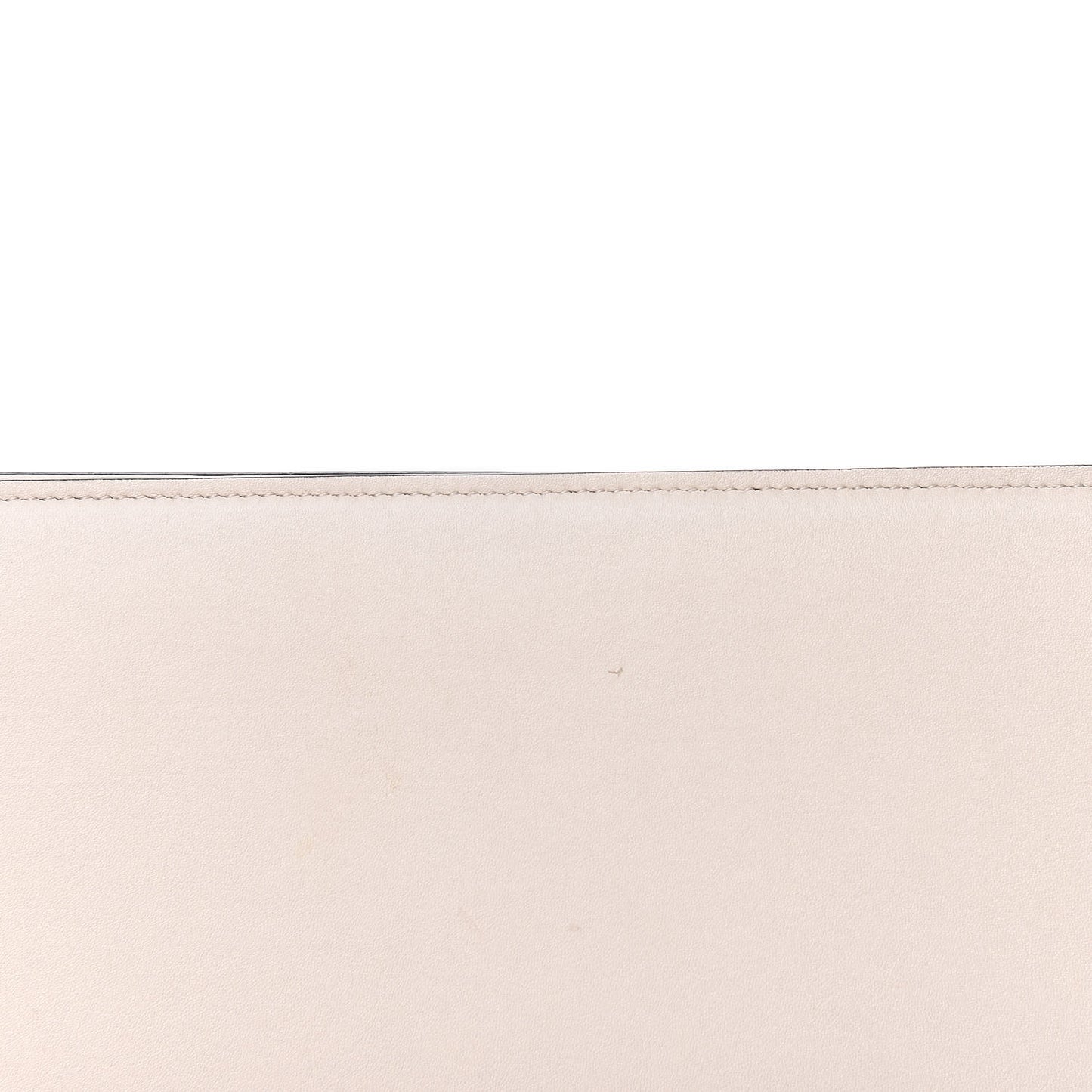 Calfskin Animalier Clutch White