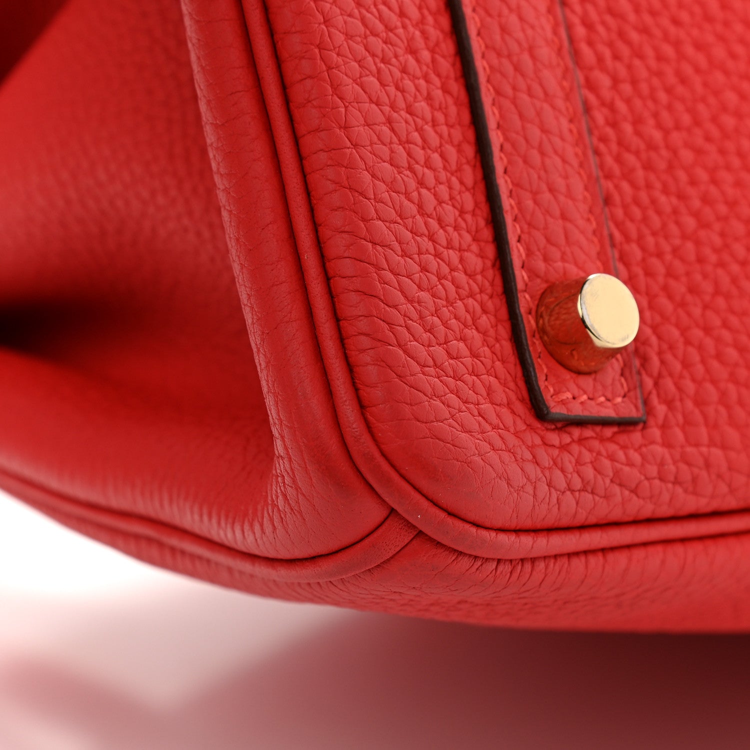 Hermes Togo Birkin 30 Rouge Casaque 10 of 12