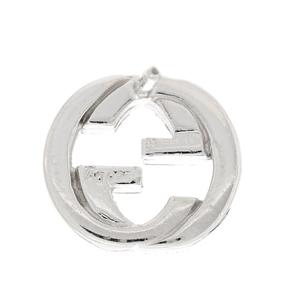 Gucci Sterling Silver Interlocking GG Stud Earrings 4 of 4