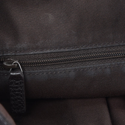 Gucci Monogram Medium Abbey Convertible Tote Dark Brown 9 of 10