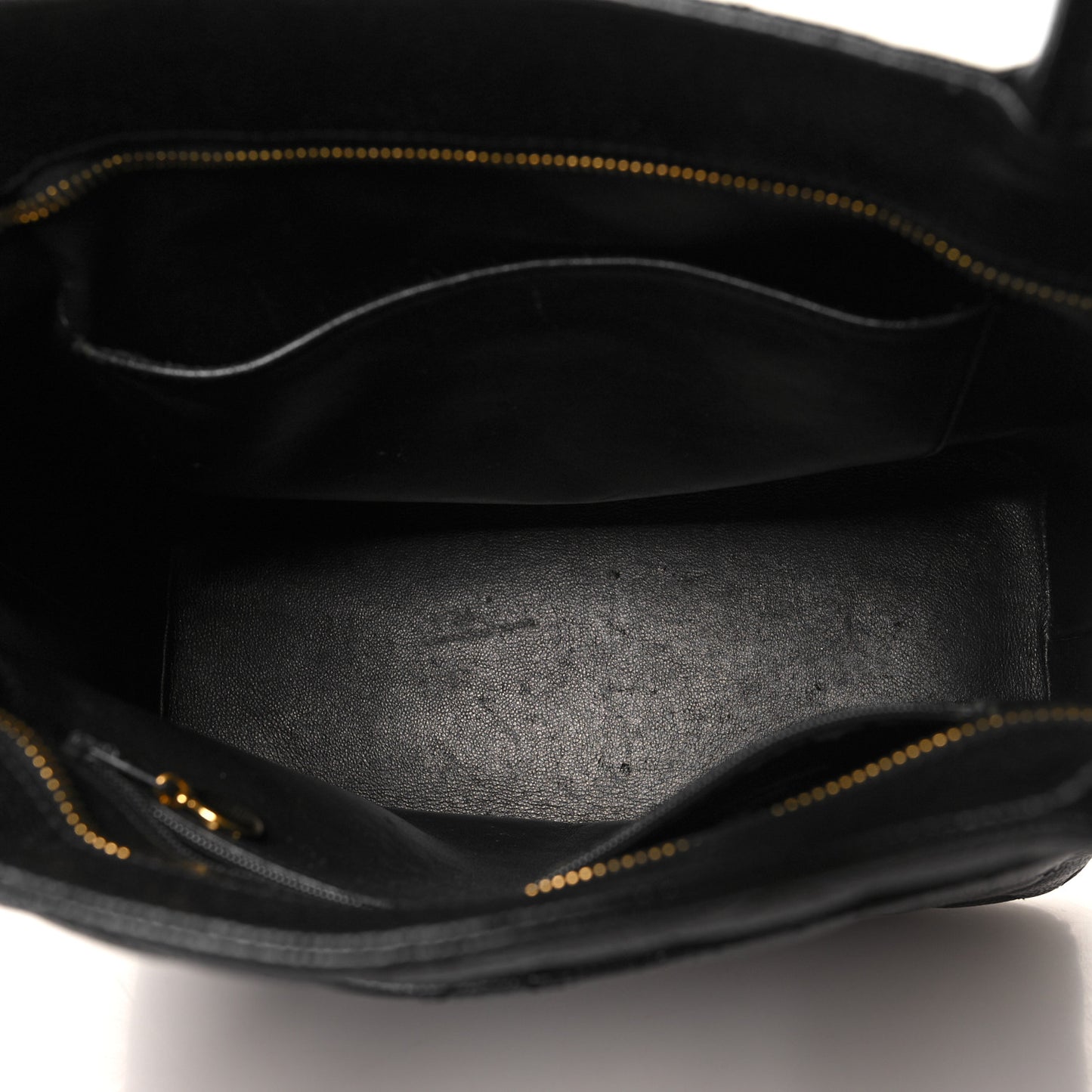 Caviar Quilted Medallion Tote Black