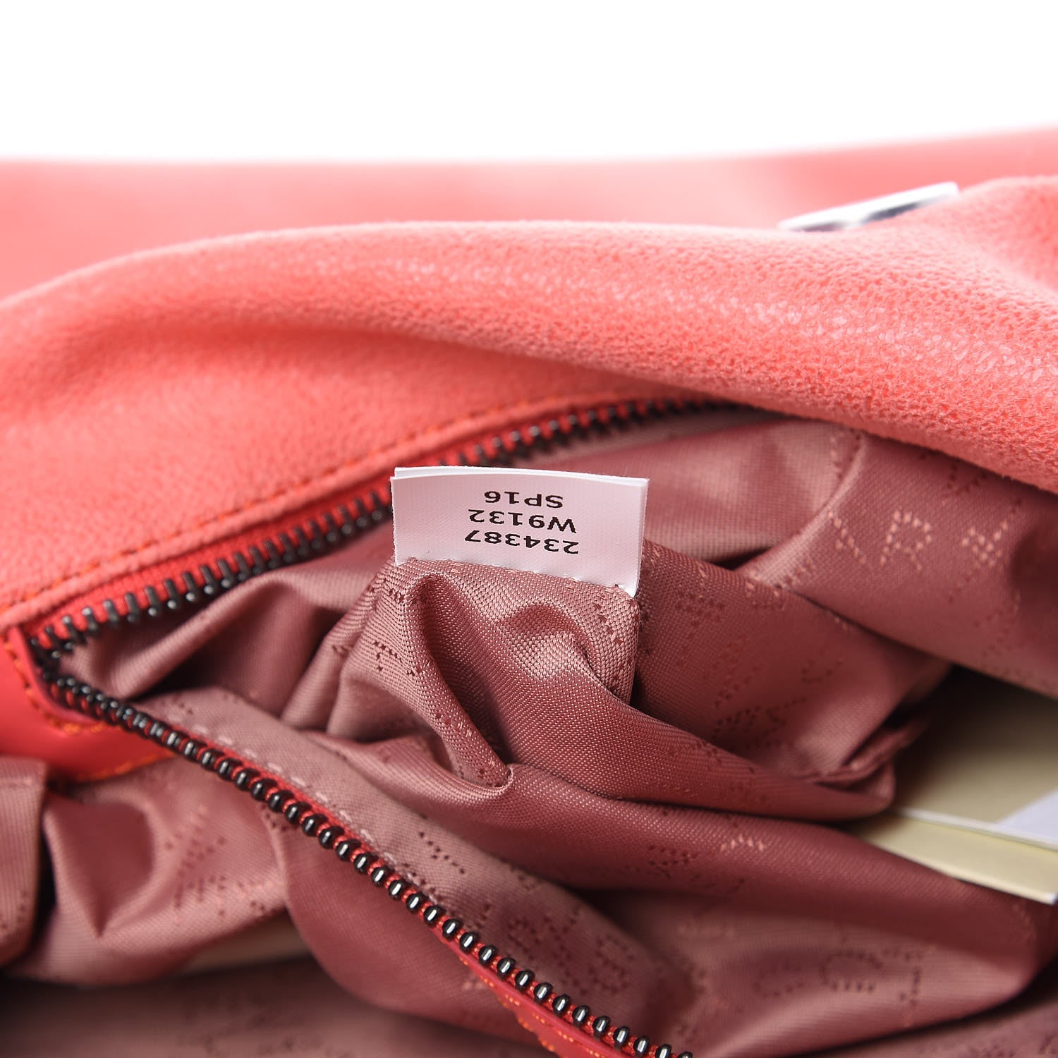 Stella McCartney Shaggy Deer Falabella Fold Over Tote Peony 7 of 9