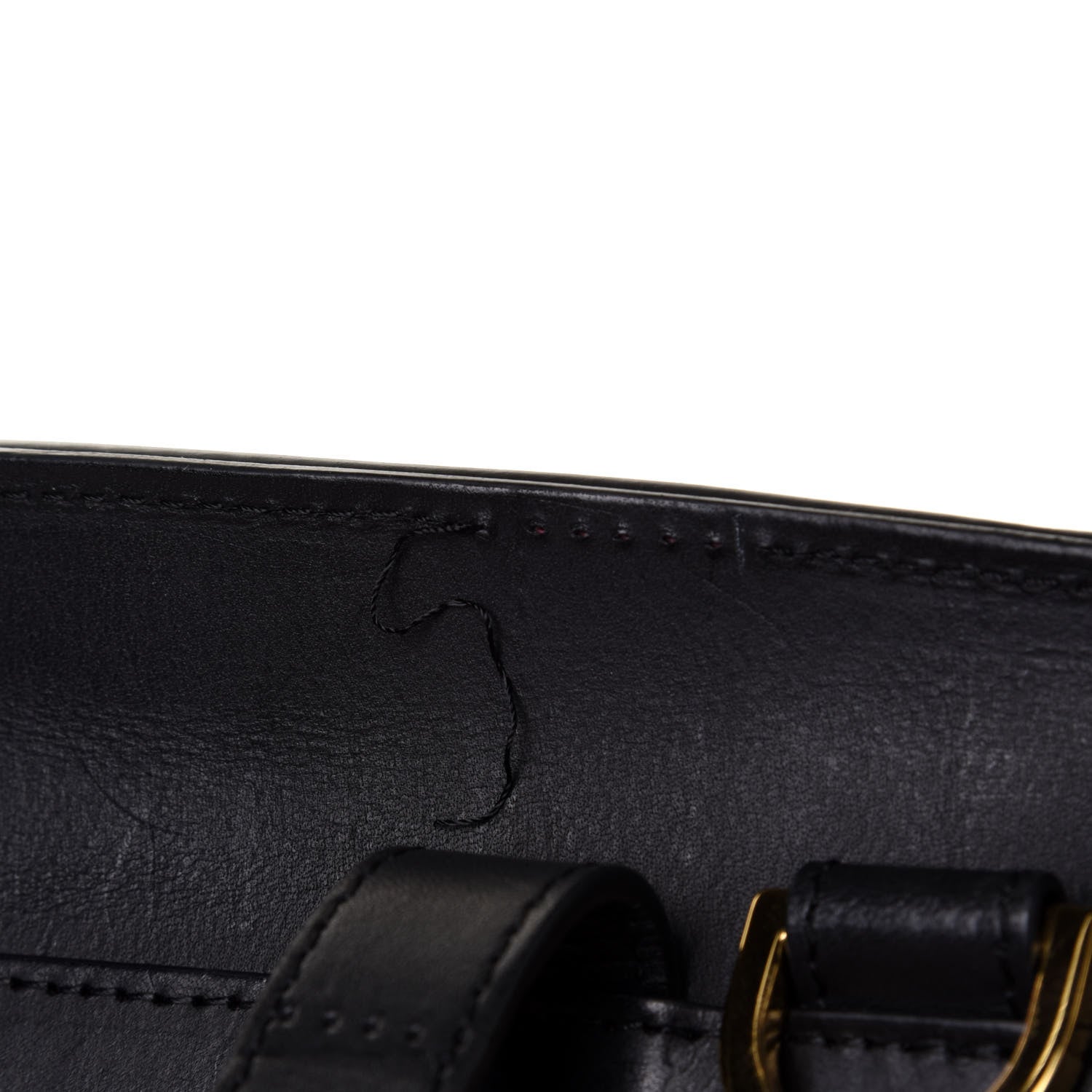 Mansur Gavriel Calfskin Lady Bag Black Flamma 10 of 12
