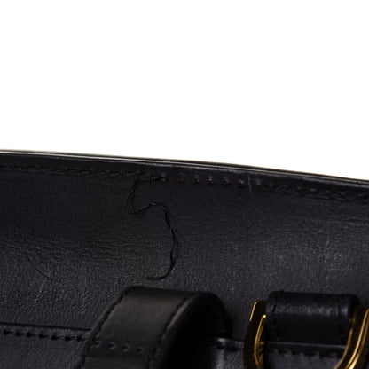 Mansur Gavriel Calfskin Lady Bag Black Flamma 10 of 12