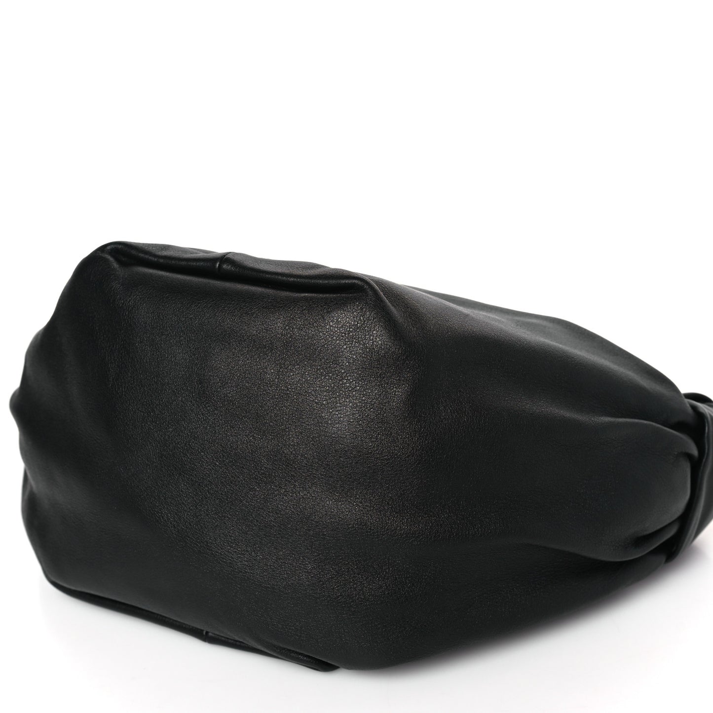Calfskin Mini Double Knot Bag Black