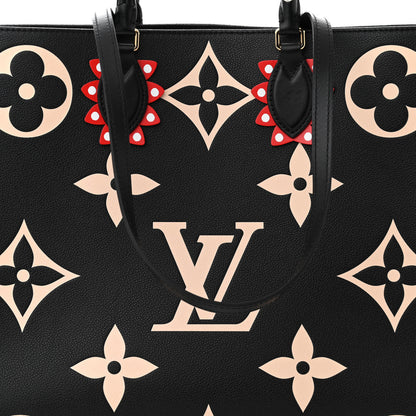 Louis Vuitton Empreinte Monogram Giant Crafty Onthego GM Black Creme 8 of 11