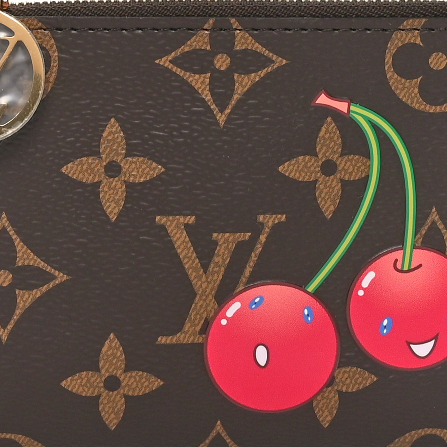 LV X TM Monogram Cerises Lisa Wallet