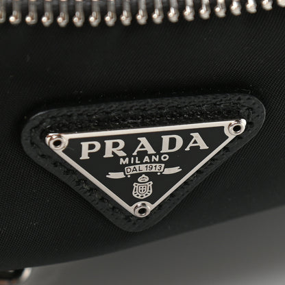 Prada Nylon Re-Edition 2005 Shoulder Bag Black 7 of 14