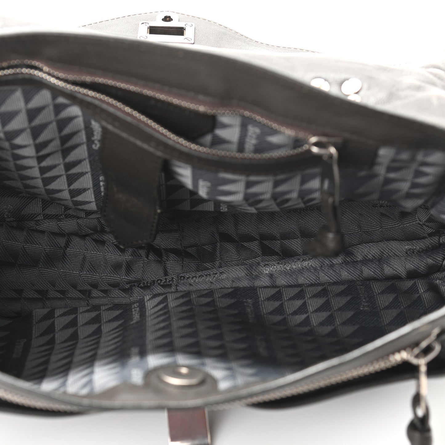 Lambskin Medium PS1 Satchel Dark Chocolate