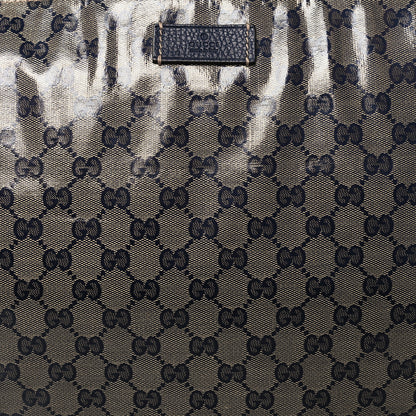 Gucci Crystal Monogram Messenger Bag Navy 8 of 10