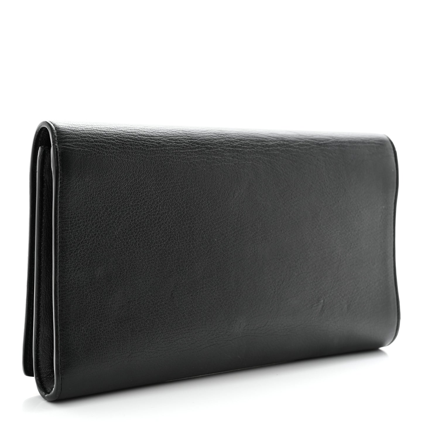 Calfskin Monogram Large Belle De Jour Clutch Black