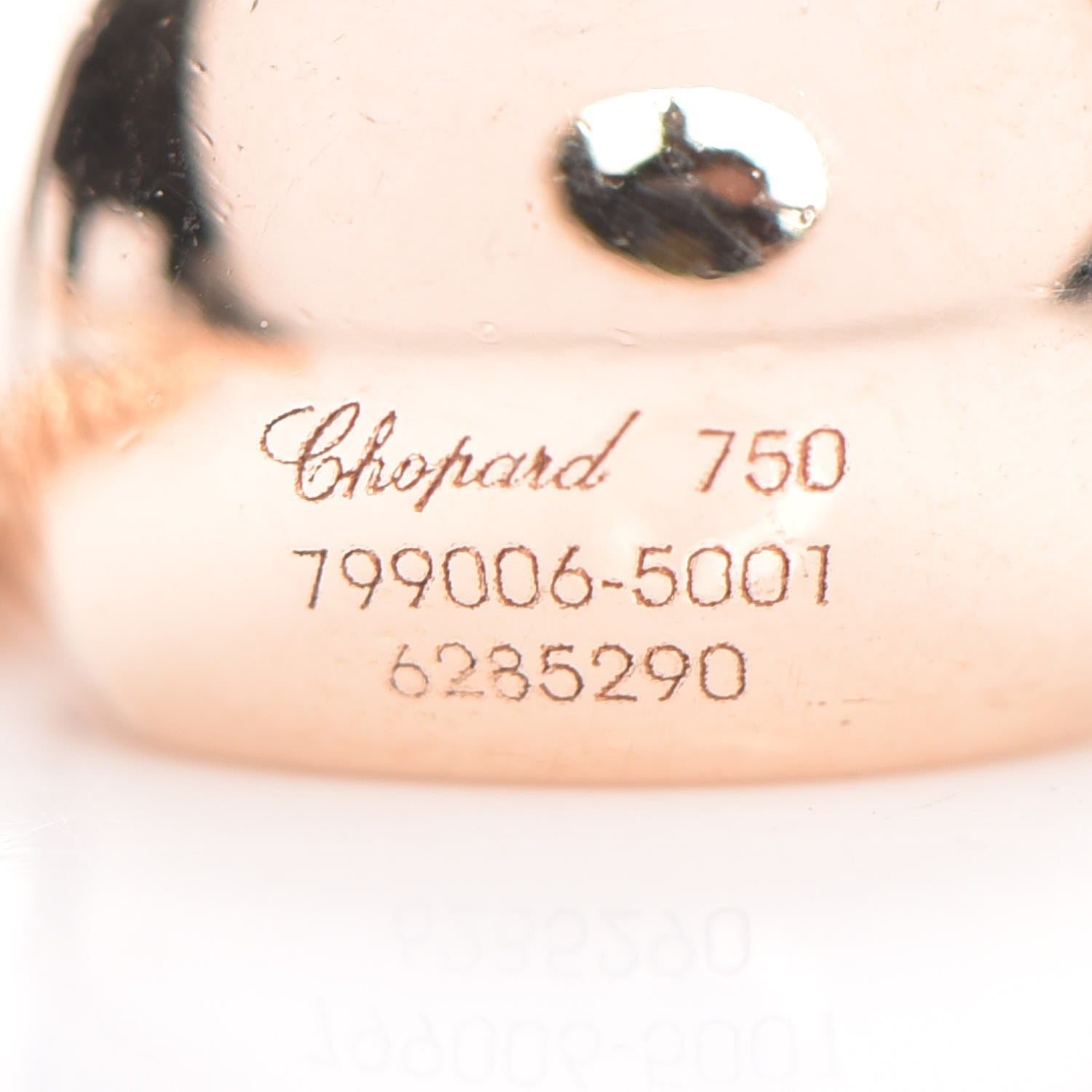 Chopard 18K Pink Gold Happy Diamonds Heart Pendant Necklace 8 of 8