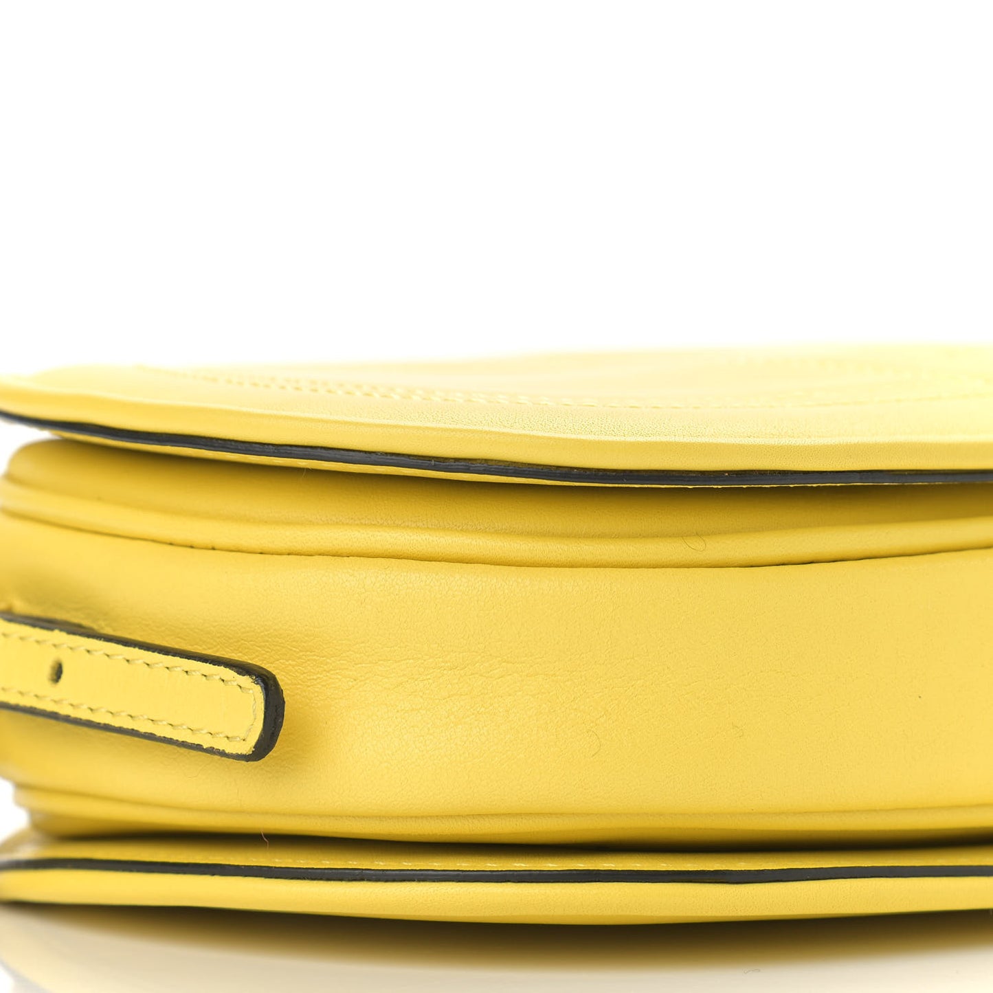 Vitello Small Logo Go Crossbody Bag Naples Yellow