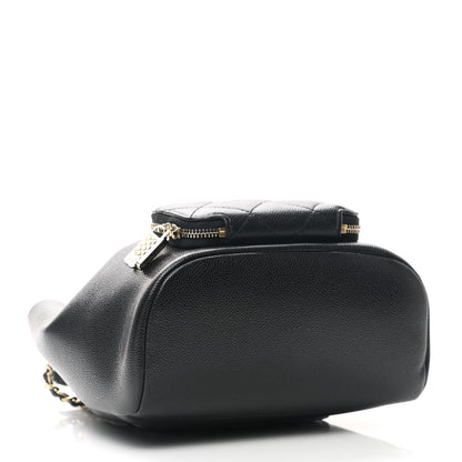 Chanel Caviar Quilted CC Pocket Bucket Bag Black 4 of 8