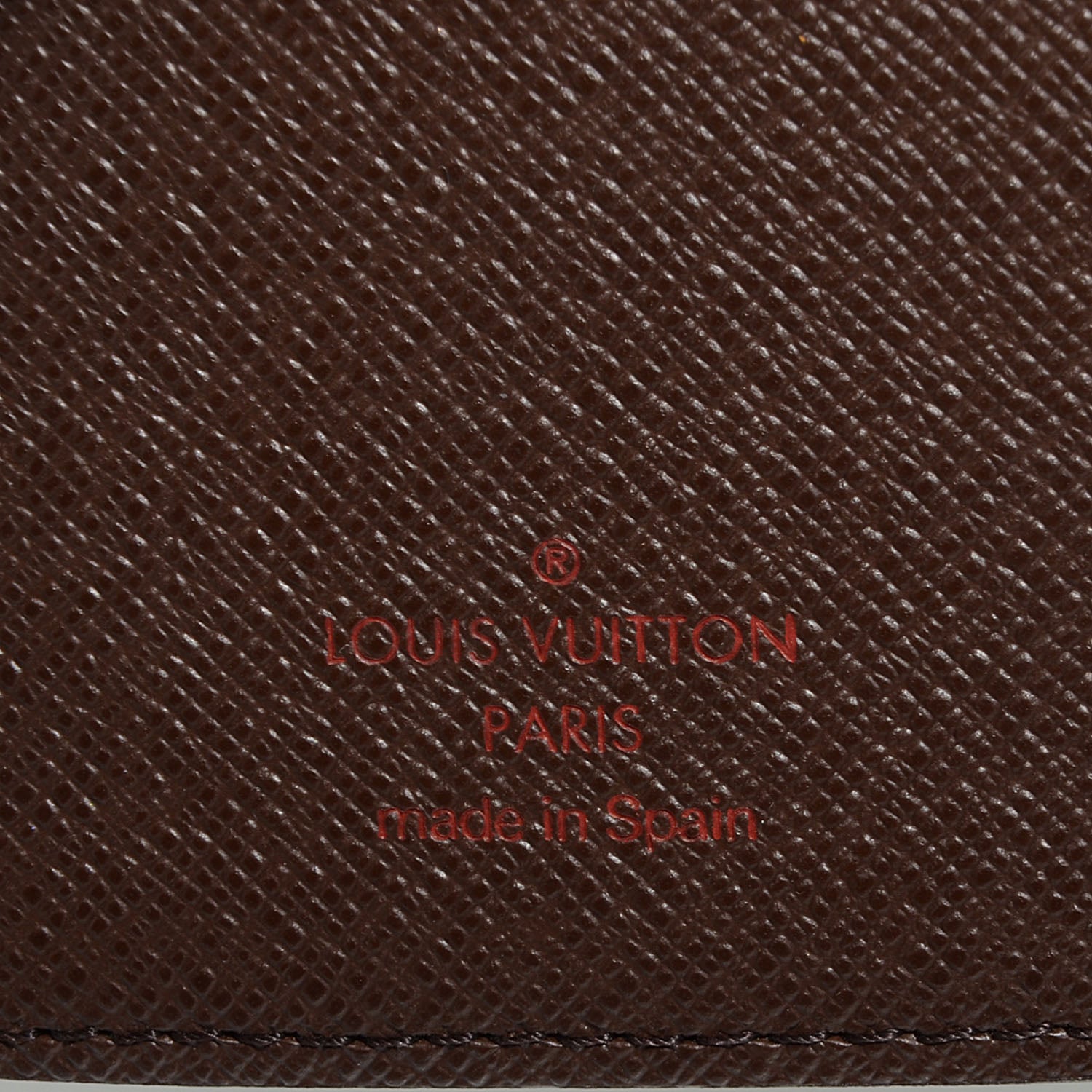 Louis Vuitton Damier Ebene Small Ring Agenda Cover 6 of 8