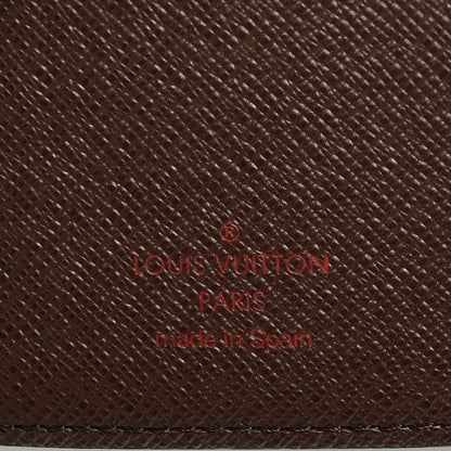 Louis Vuitton Damier Ebene Small Ring Agenda Cover 6 of 8