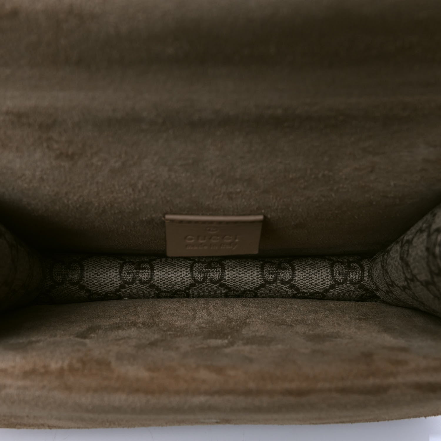 Gucci GG Supreme Monogram Mini Dionysus Shoulder Bag Taupe 4 of 4