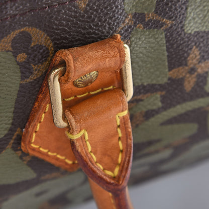 Louis Vuitton Monogram Graffiti Speedy 30 Kaki 9 of 17