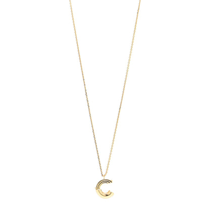Louis Vuitton LV And Me Letter C Necklace Gold 1 of 8