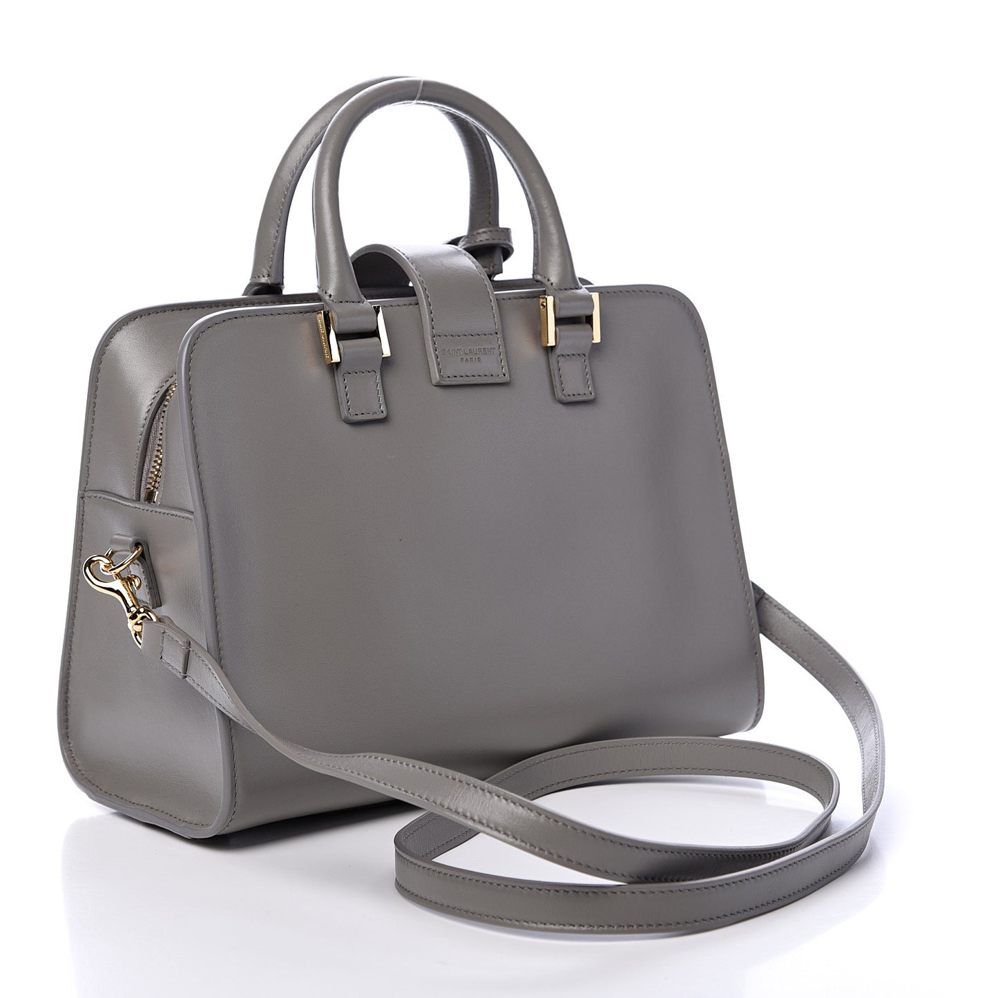 Calfskin Monogram Baby Cabas Fog