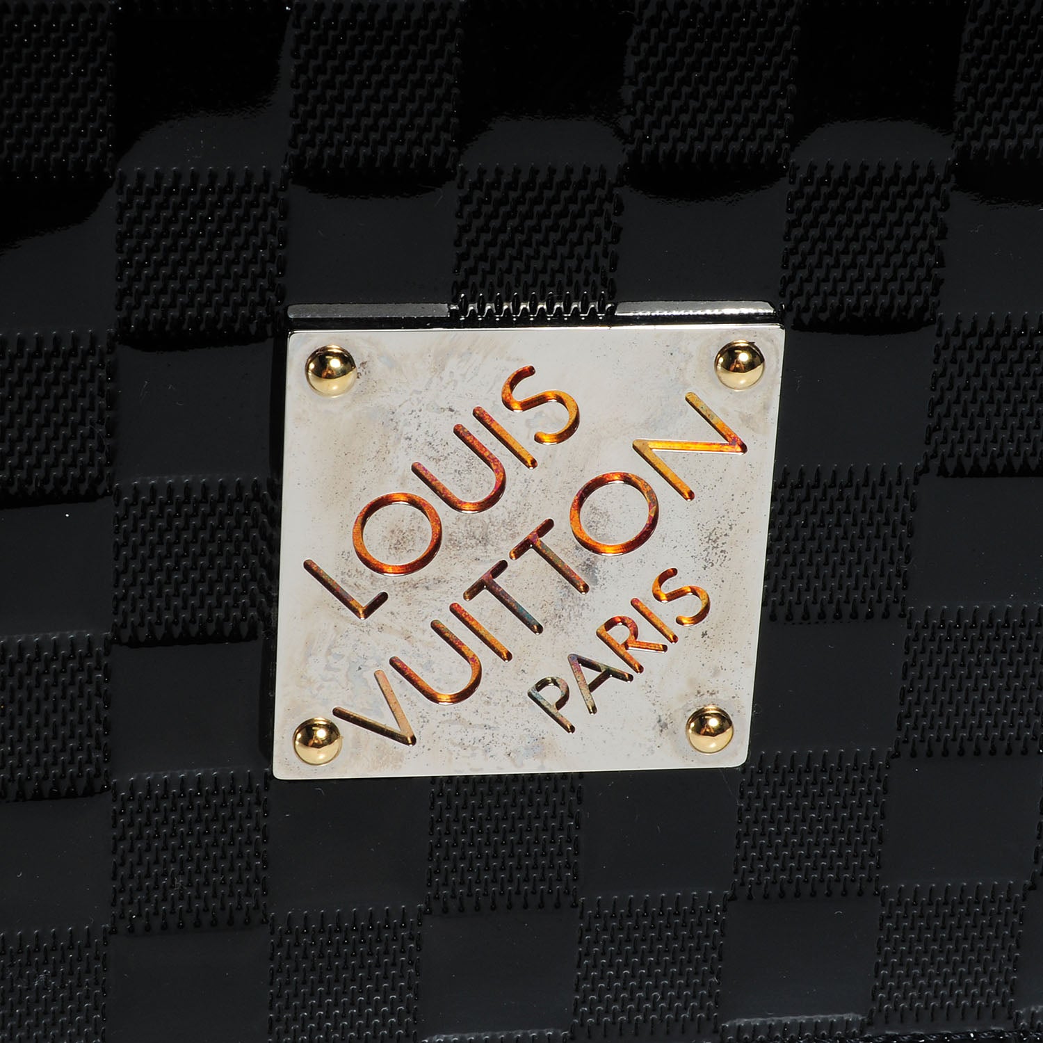 Louis Vuitton Damier Vernis Cabaret Black 9 of 9