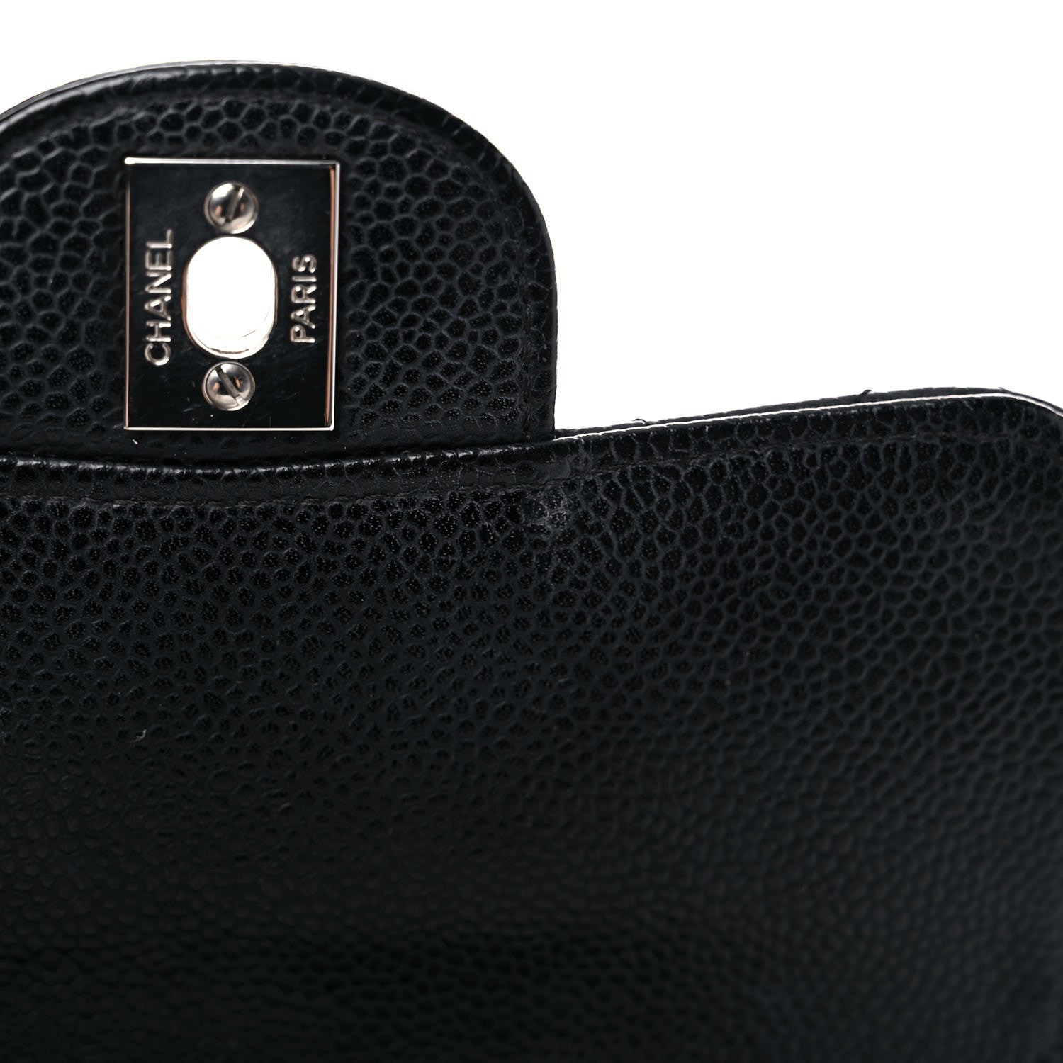 Chanel Caviar Quilted Mini Square Flap Black 12 of 14