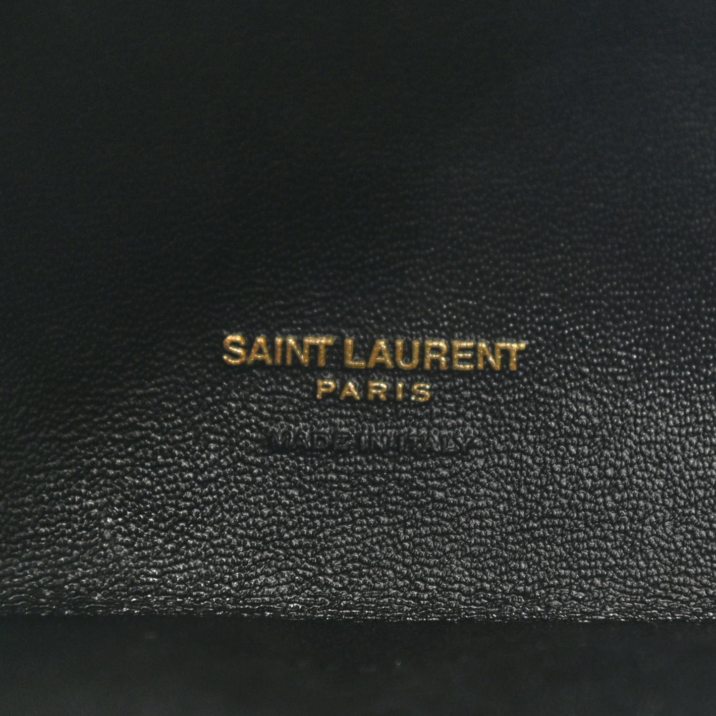 Patent Pyramid Clutch Black