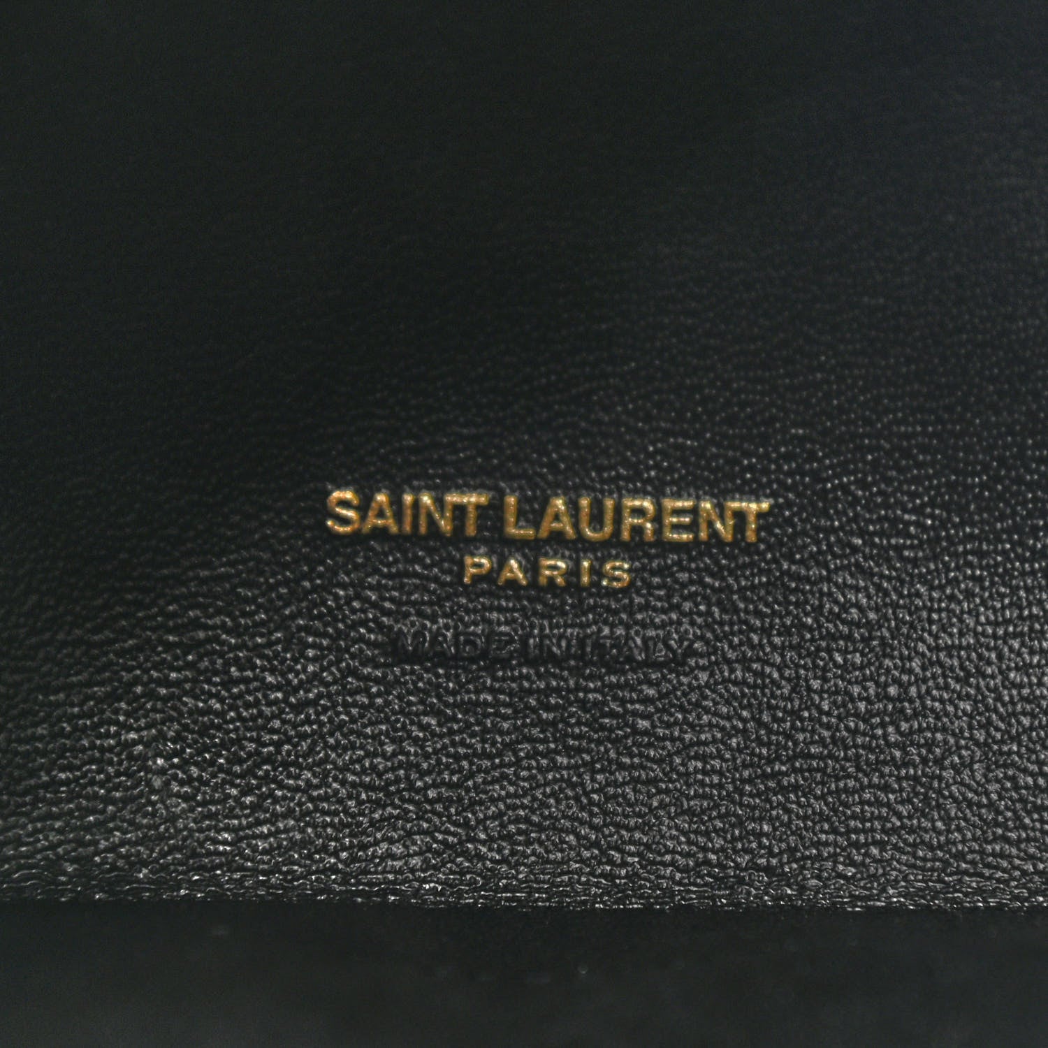 Saint Laurent Patent Pyramid Clutch Black 5 of 5