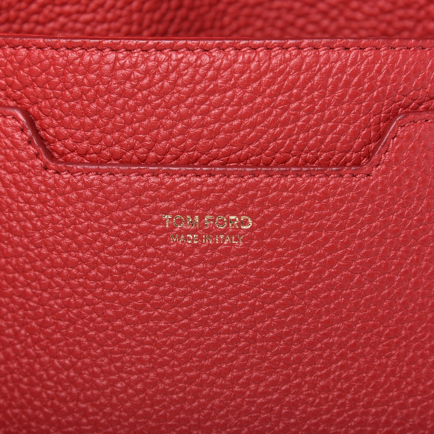 Calfskin Mini Jennifer Crossbody Bag Flame Red