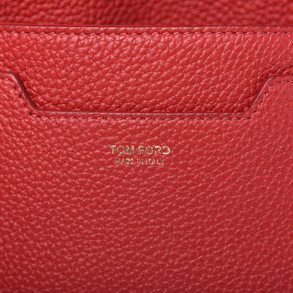 Tom Ford Calfskin Mini Jennifer Crossbody Bag Flame Red 8 of 8