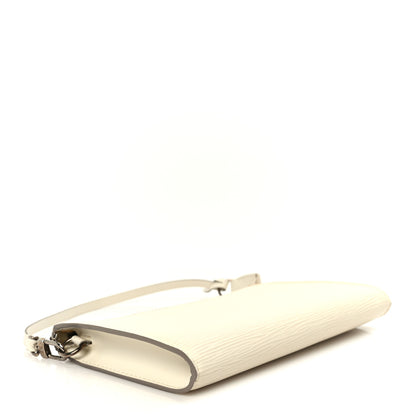 Louis Vuitton Epi Pochette Accessories 24 Ivory 4 of 11