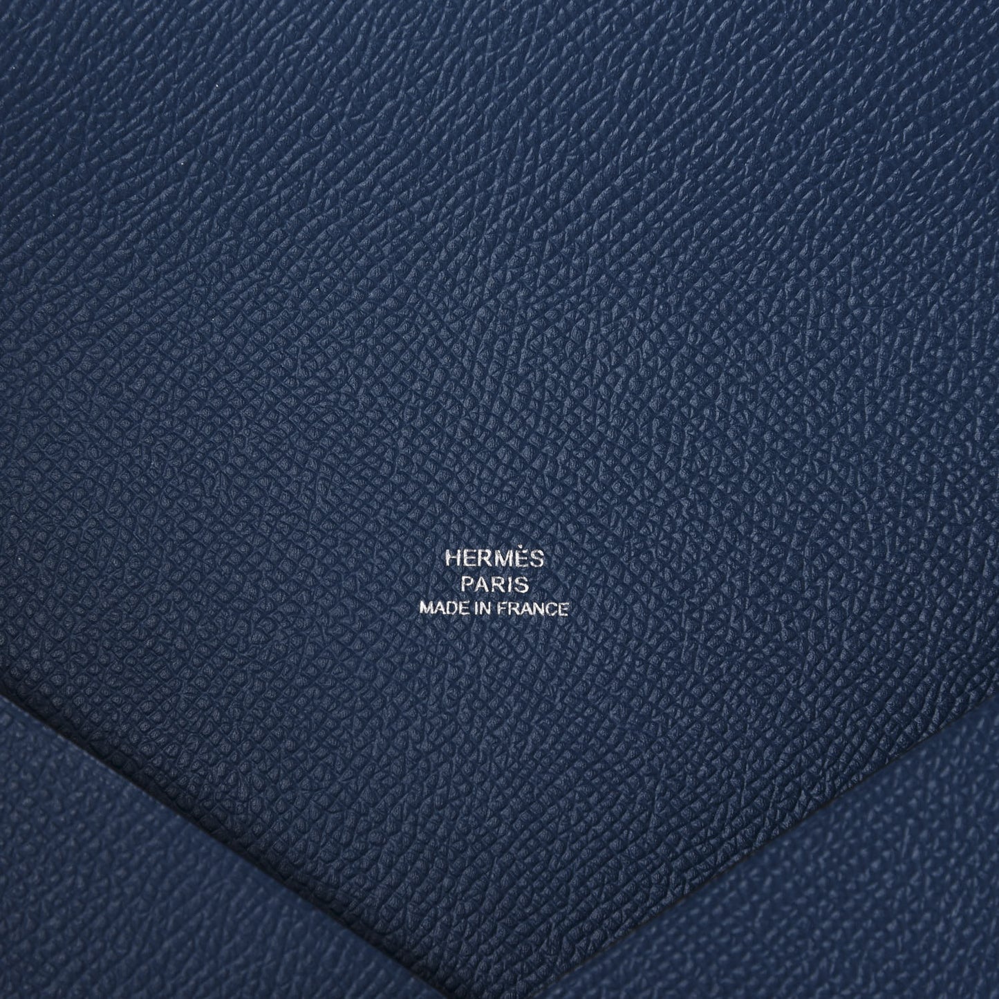 Epsom Calvi Pouch Bleu Agate Black